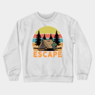 Camping Crewneck Sweatshirt